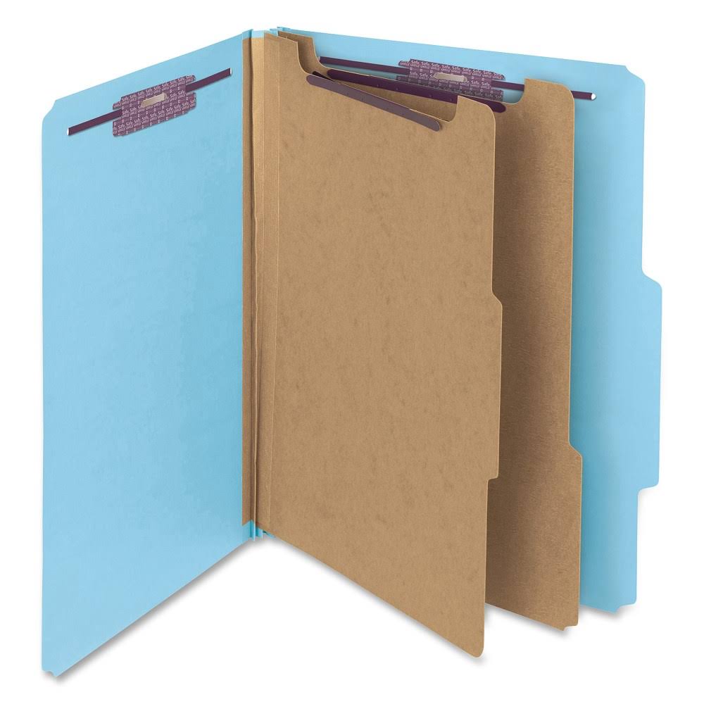 Letter Classification Folders with 2 Dividers L64071