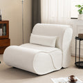 Soft Pellet Velvet Recliner with Waist Pack Padding S157989