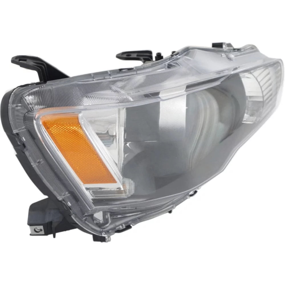 2008-2014 Lancer EVO X Headlights Headlamps Chrome Bezel Left+Right L872259