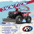 48" ATV Steel Blade Snow Plow Kit P730176