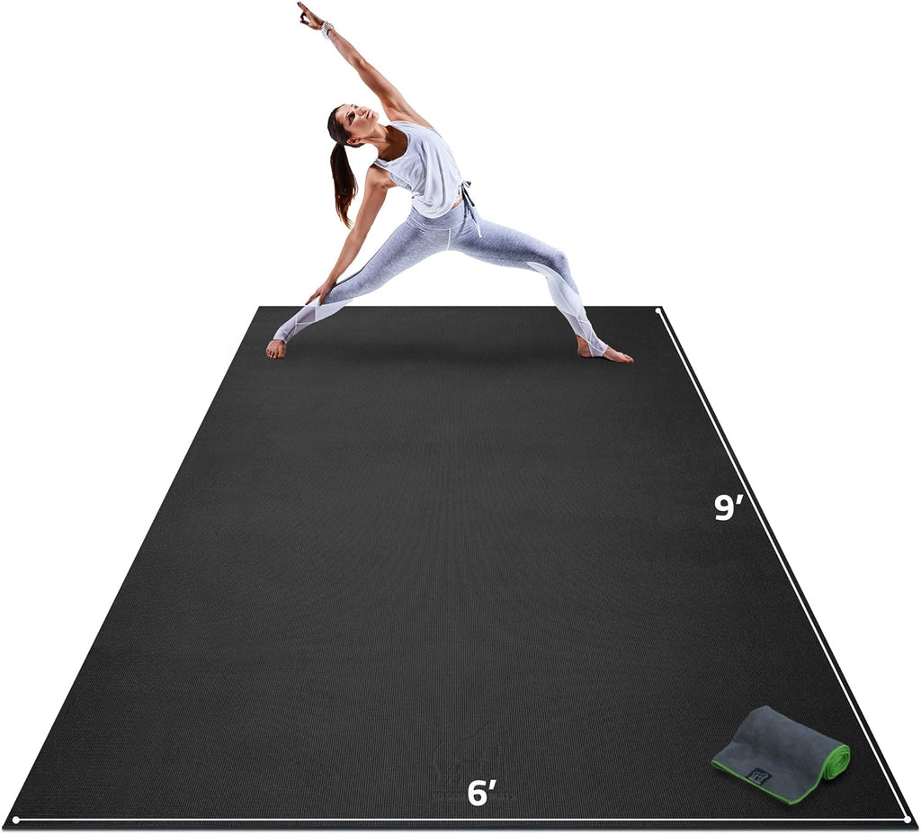 Extra Large 9' x 6' x 8mm Non-Slip Yoga Mat J1152