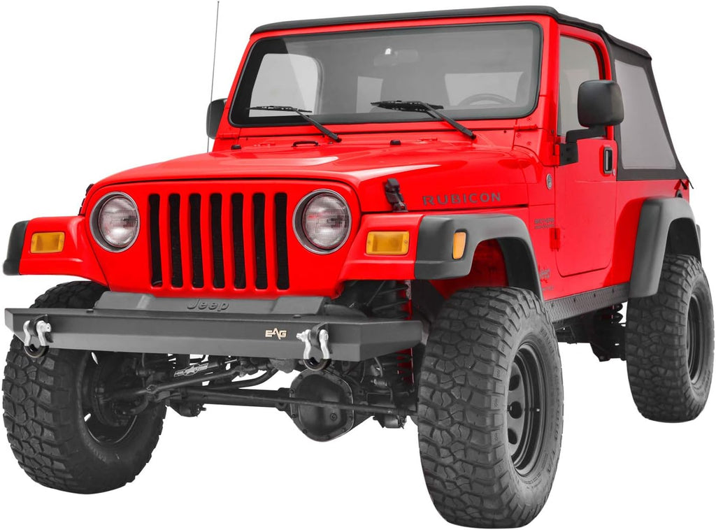 Black Textured Front Bumper M667