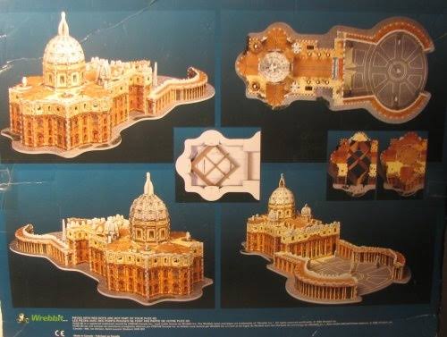 St. Peter's Basilica 3D Puzzle F387