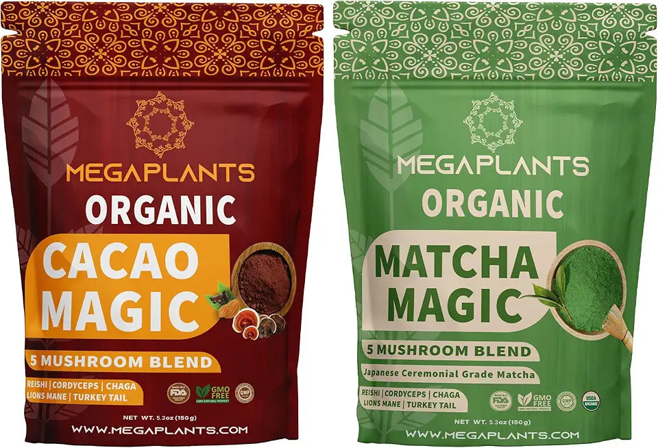 Cacao & Matcha 5 Mushroom Powder Blend O114