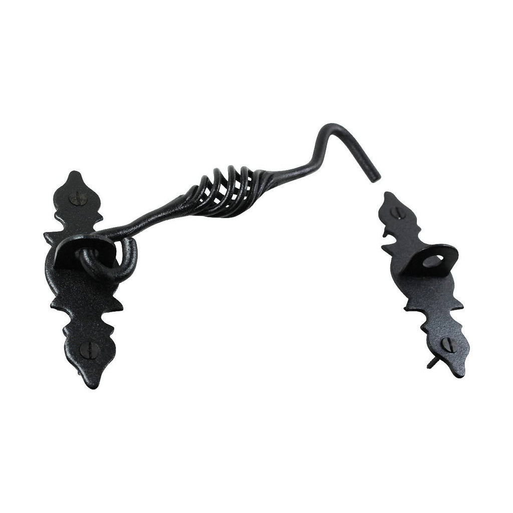 Black Wrought Iron Birdcage Cabin Hook I304363