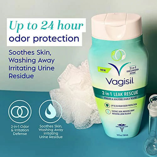 2-in-1 Hypoallergenic Feminine Wash 12 oz M608704