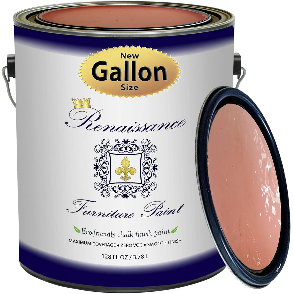 Chalk Finish Paint - 1 Gallon - Non Toxic Furniture Paint U759036