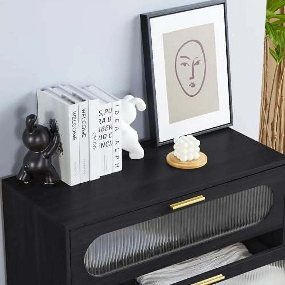3 Drawer Wood Dresser X3982