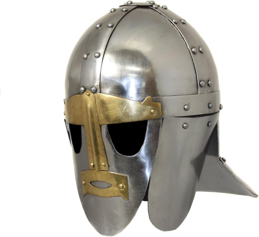 Silver Pack of 2 Ceremonial Helmet U1138