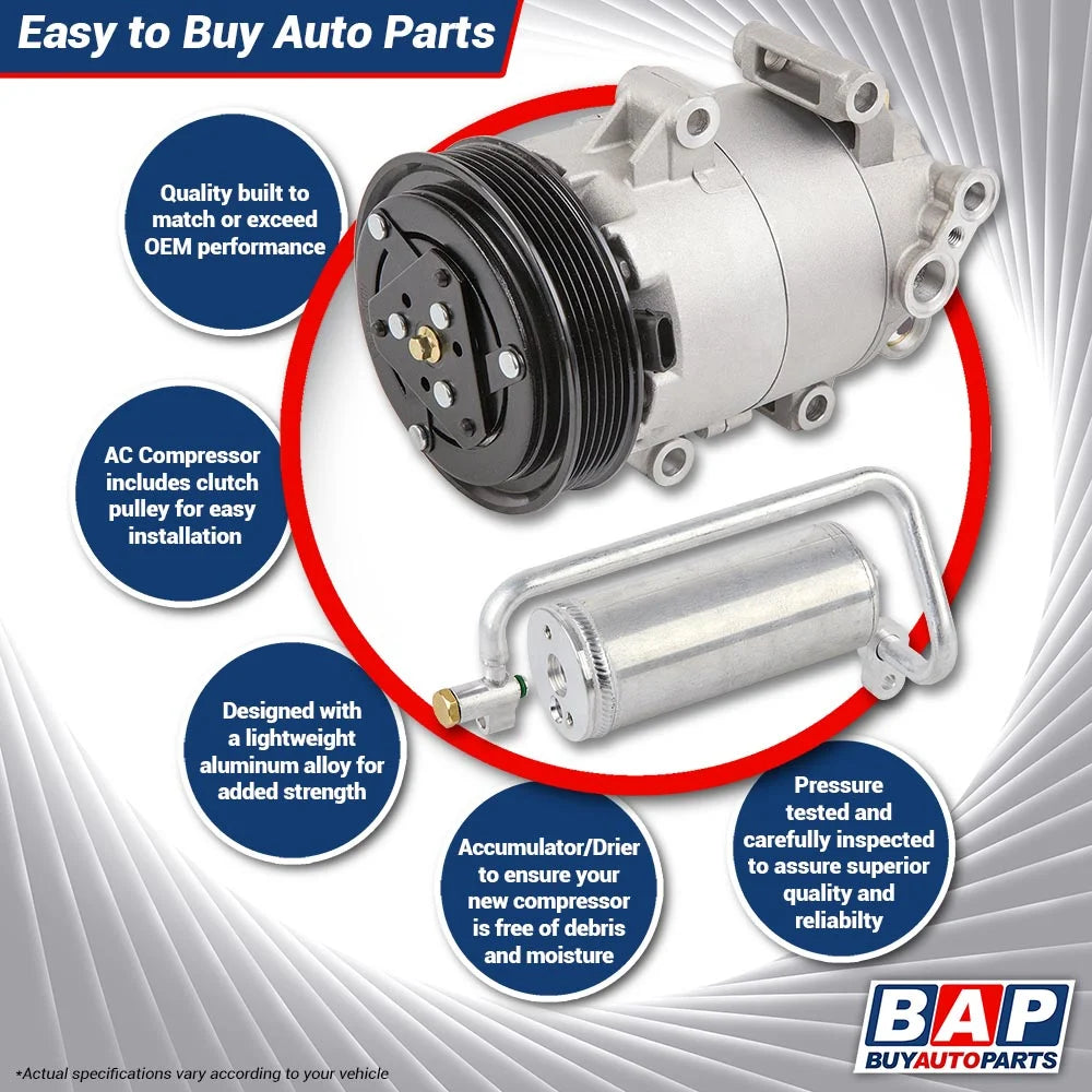 AC Compressor with A/C Drier I3277