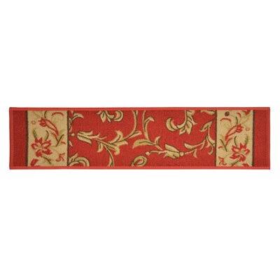 Red Rectangle Stair Tread R9485