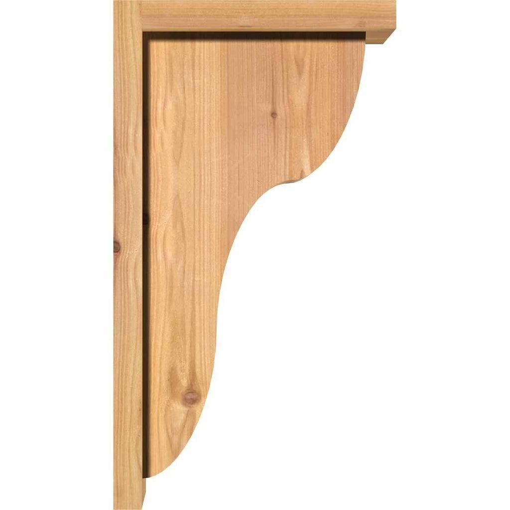 5 1/2x22W x 10x22D x 14x22H Western Red Cedar Corbel R33211