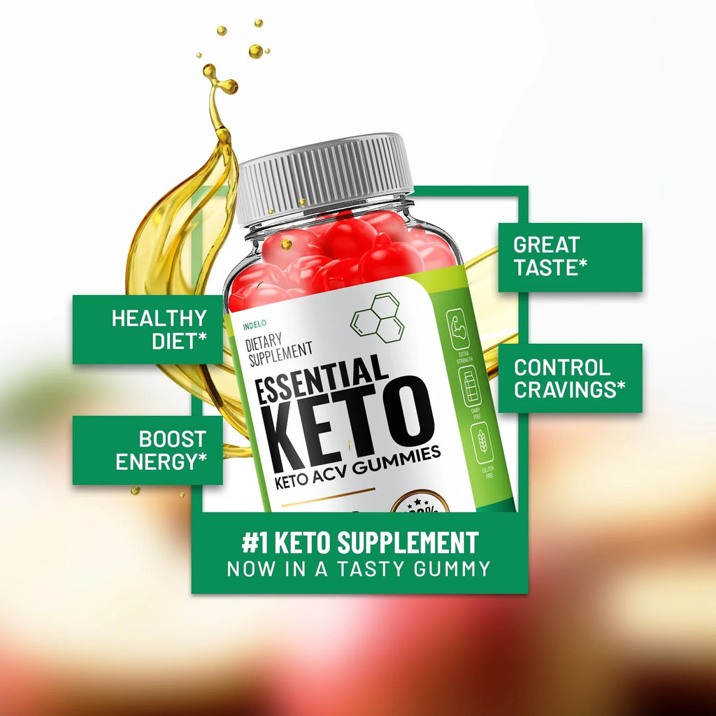 Keto ACV Gummies 1000MG with Folic Acid Beet Root 60 Gummies E879967
