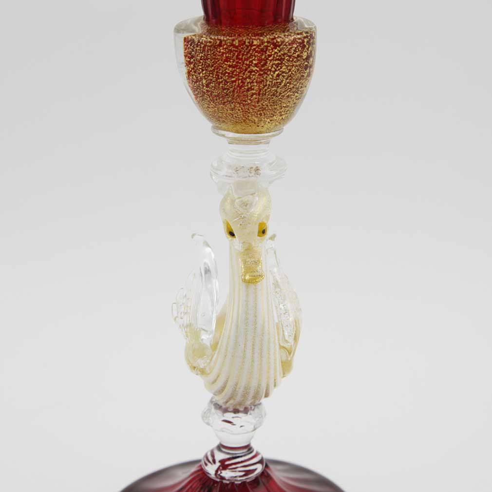 White Swan Candle Holder Z82852