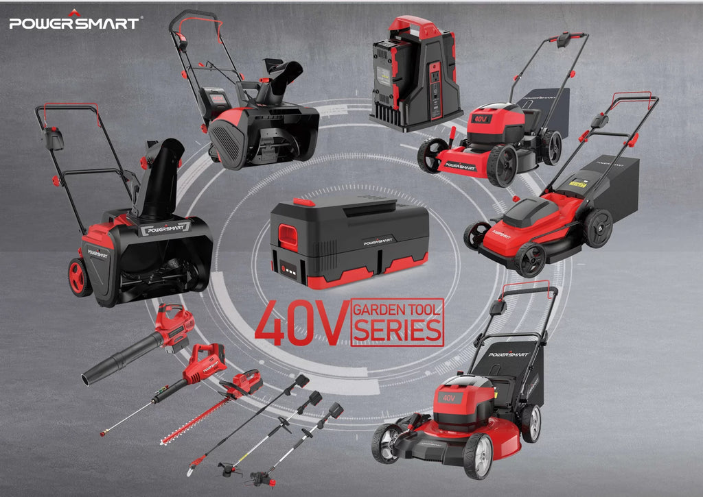 40V 17-inch Cordless Brushless Electric Push Lawn Mower H693698