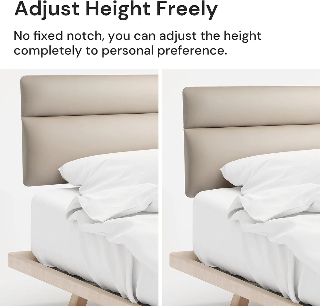 Faux Leather Upholstered Headboard King Size J6186