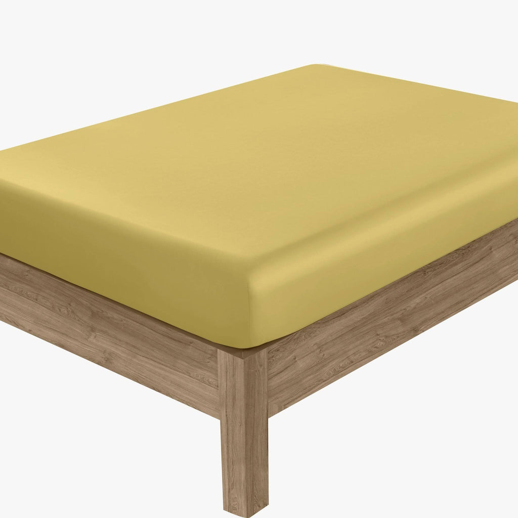 Queen Fitted Sheet, 100% Cotton Sateen M2869