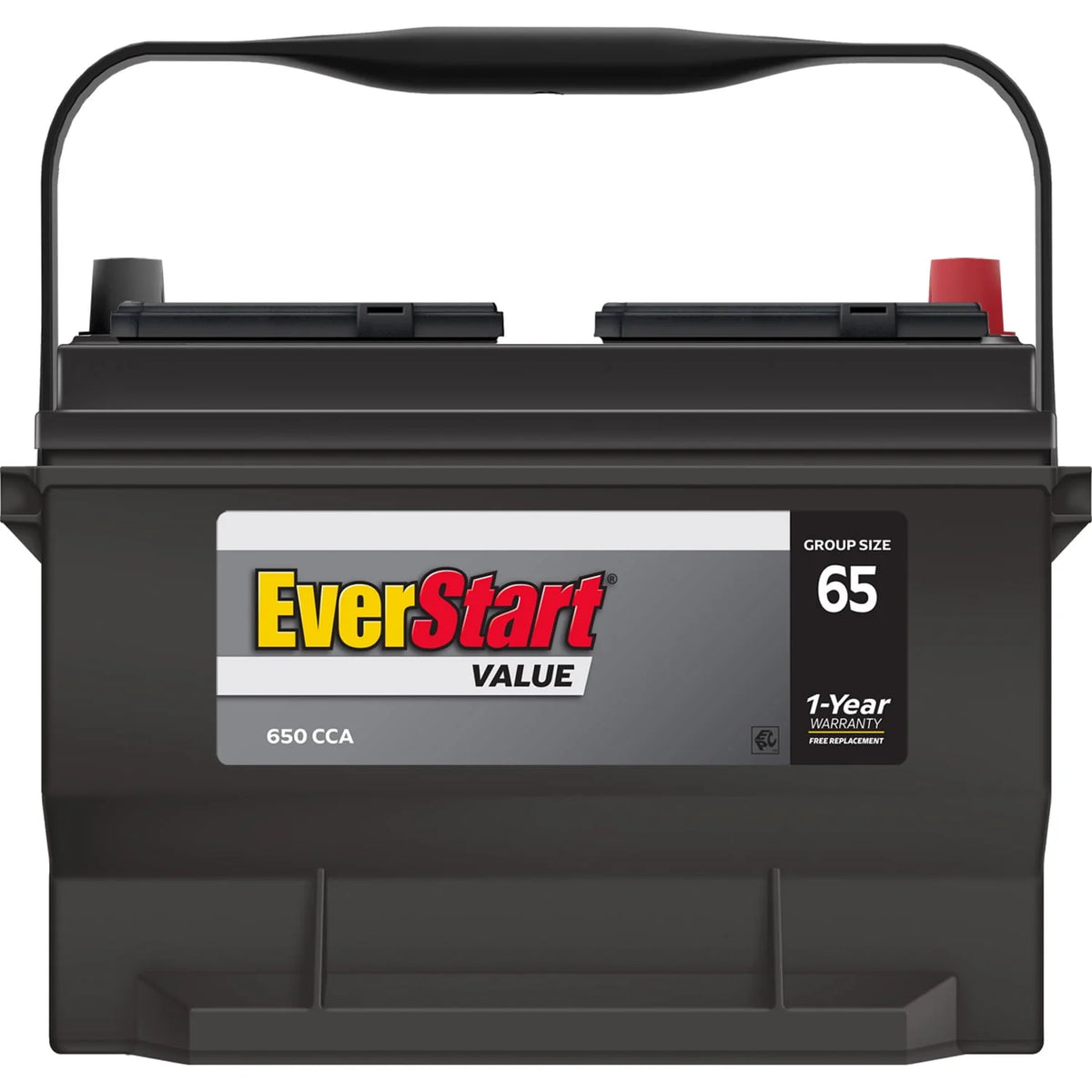 Lead Acid Automotive Battery Group Size 65 12 Volts 650 CCA Y1469