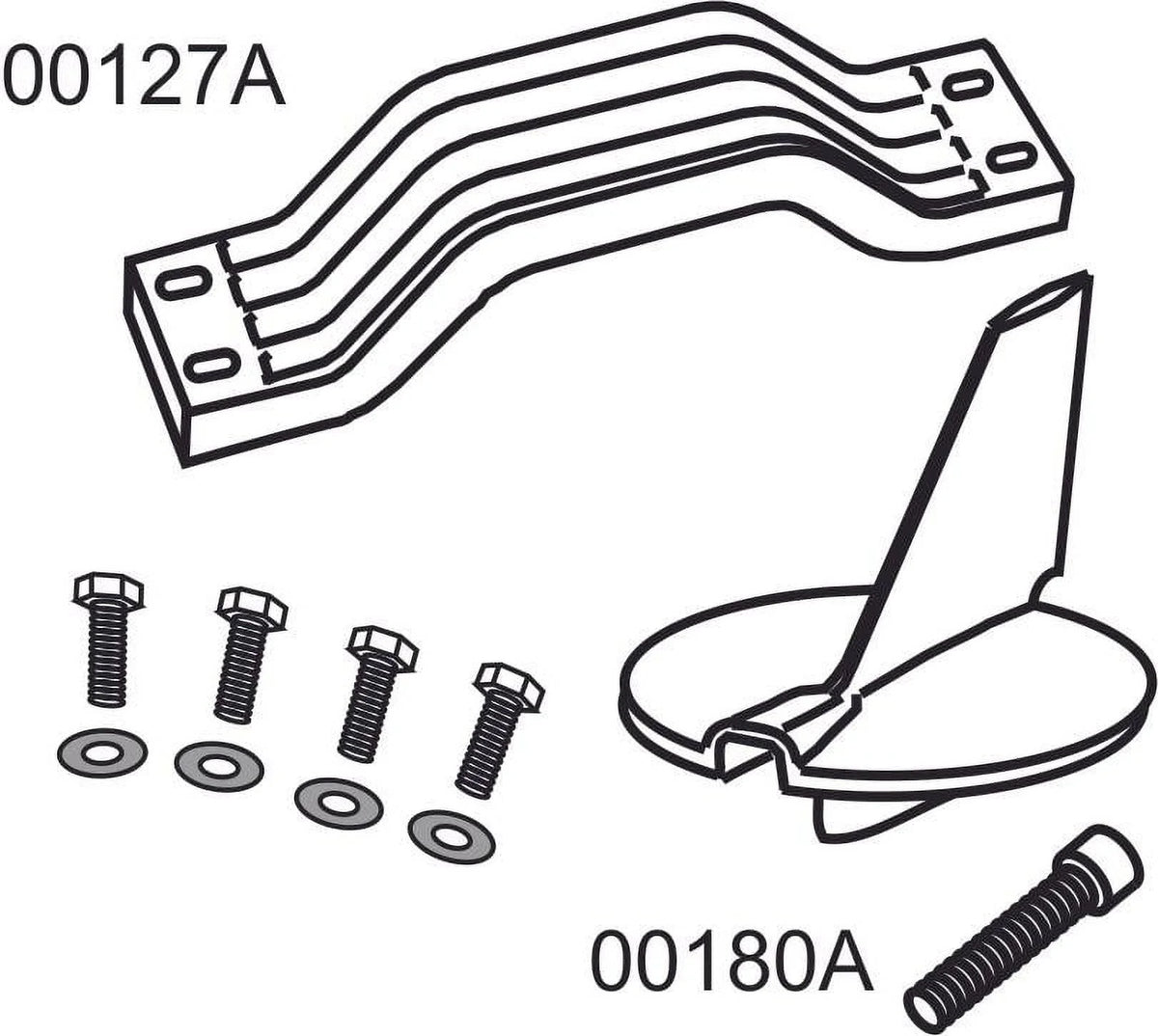 Zinc Anode Kit for Yamaha Outboards J145