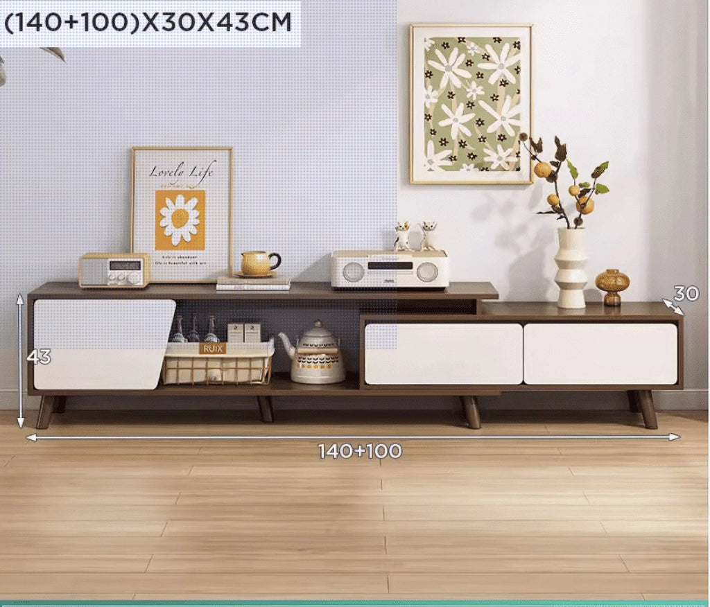 TV Cabinet with 3 Drawers and Shelf Z27396