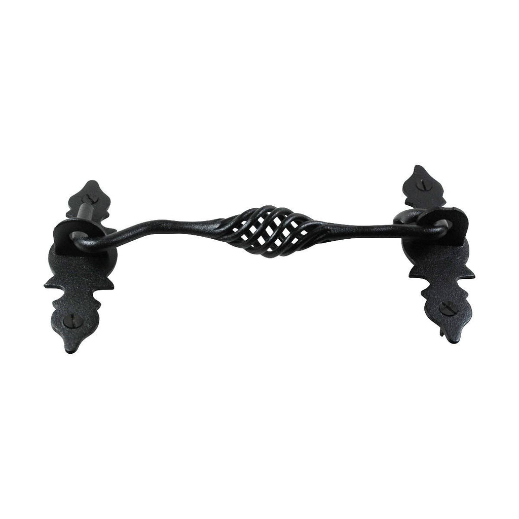 Black Wrought Iron Birdcage Cabin Hook I304363