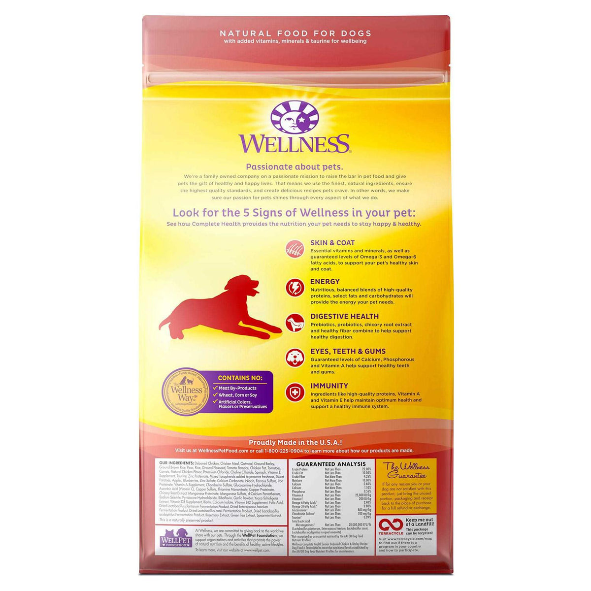 Chicken Senior Dry Dog Food S24366