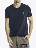 Solid V-Neck T-Shirt U986