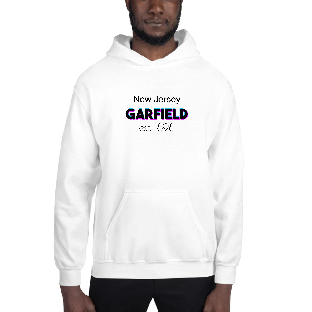 Tri Color Garfield Hoodie Pullover Sweatshirt P2485