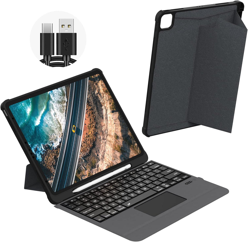 Leather Folio Case with Keyboard for iPad Pro 12.9 inch Z283599