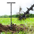 38 Inch Post Hole Digger Hand Auger Spiral Drill K6799