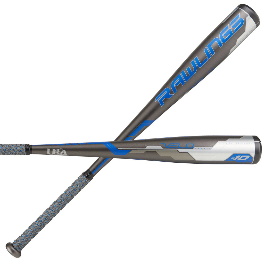 Rawlings Velo -10 USA Baseball Bat - 30 inch K418