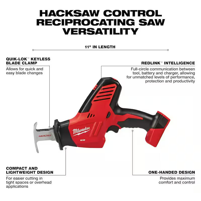 18V Cordless 4-Tool Combo Kit with 2.0 Ah Batteries D271972