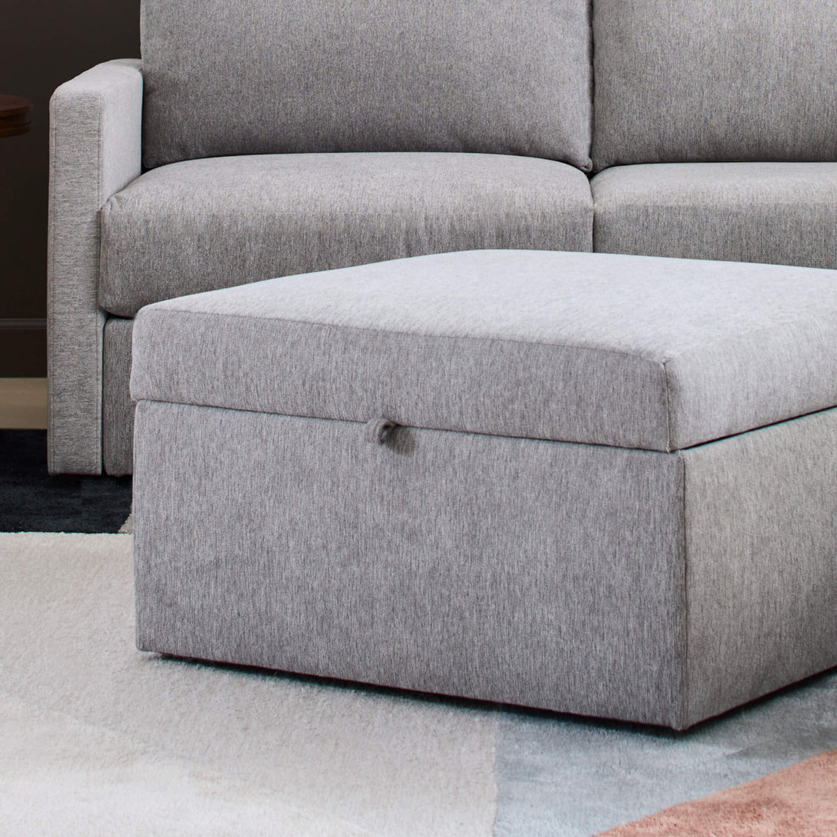 Pebble Ottoman with Storage Y793892