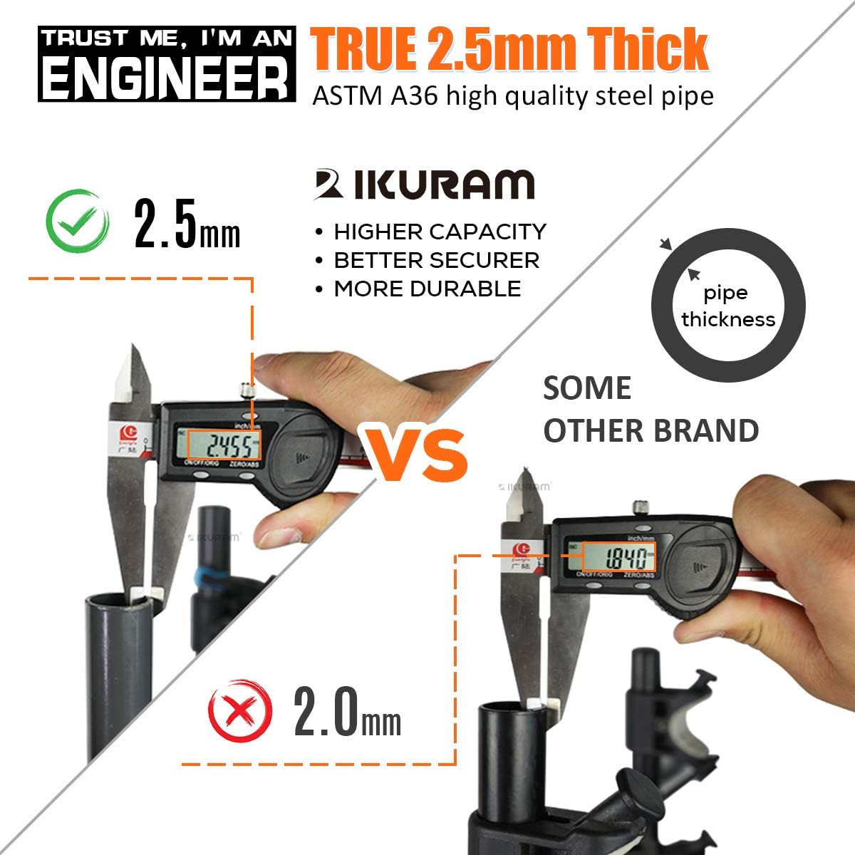 2 Bike Hitch Mount Double Foldable Rack J19262