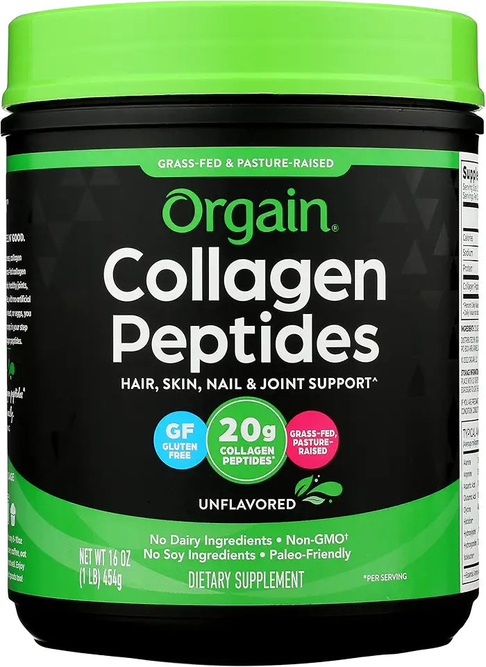 Unflavored Collagen Peptides 16 Oz E4517