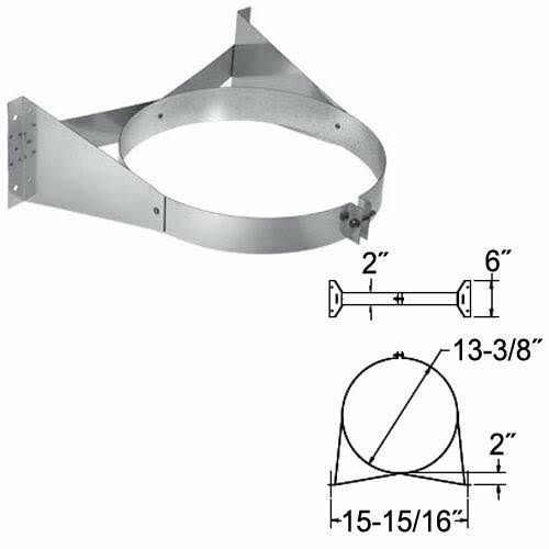 Wall Strap, 13-3/8 in. Inner Diameter U662