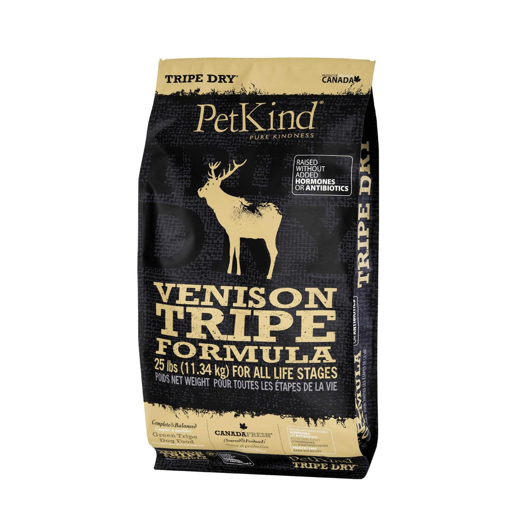 Grain-Free Venison Tripe Dry Dog Food G14917