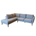 Light Gray Sectional Sofa Left Chaise I19783