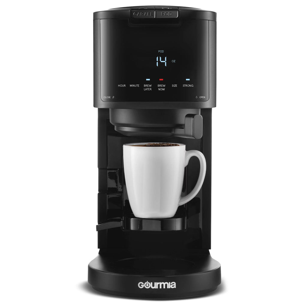 Single Serve + 12 Cup Drip Coffee Maker Thermal Carafe U4926