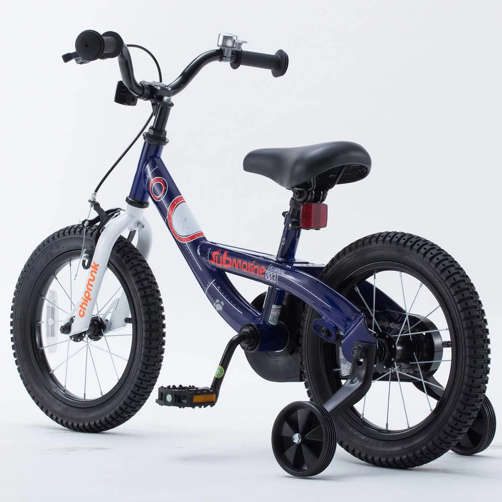18 In Blue Steel Bike with Kickstand I83997