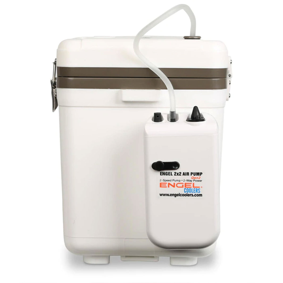 Portable Live Bait 2 Speed Aerator Pump with 12V Adapter H67066