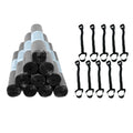 10 Pack Yoga Mats with Carrying Straps F571