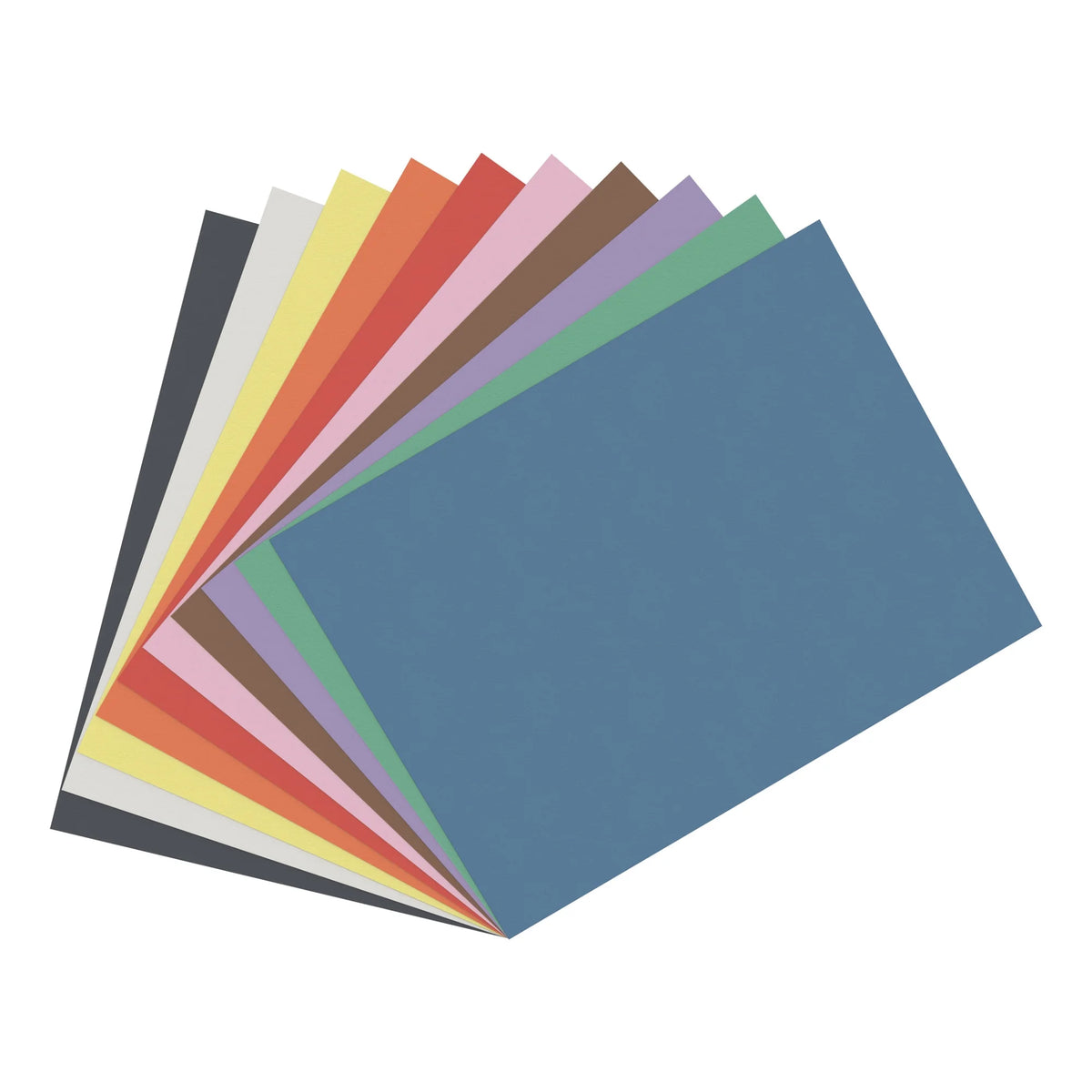 Construction Paper, 9" x 12", 100% Recycled, Assorted Colors, Pack Of 2,000 Sheets M15548