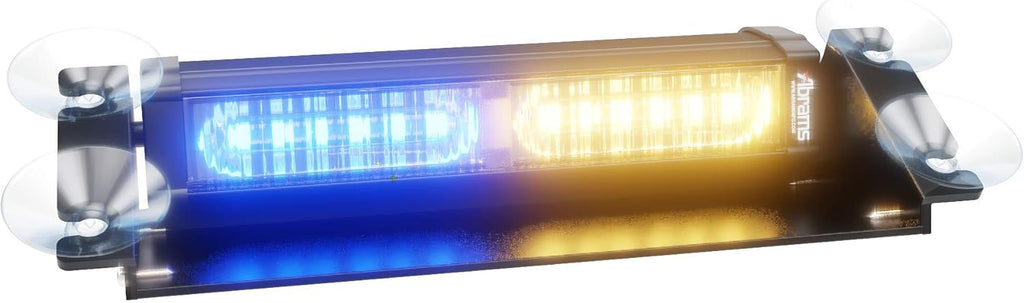 36W 12 LED Windshield Strobe Warning Light Bar V35936