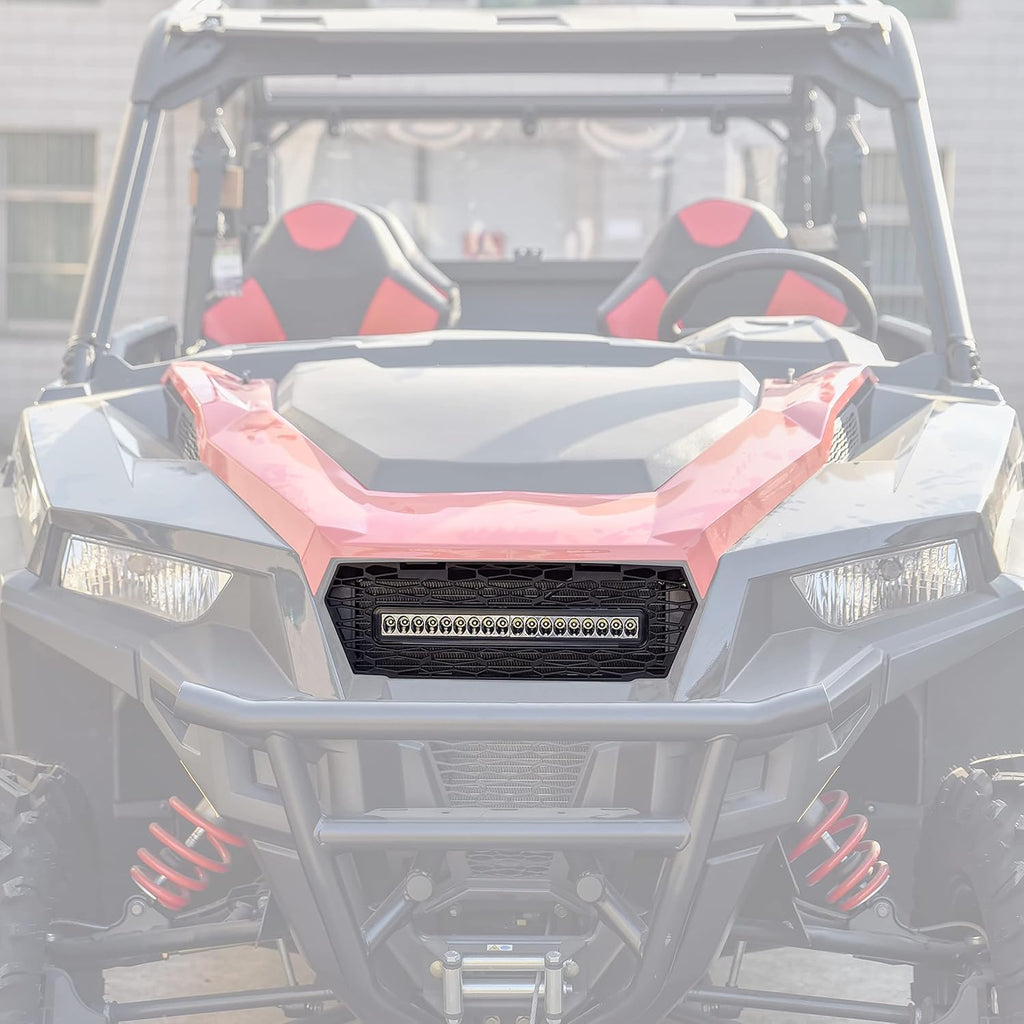 Mesh Grille with LED Light Bar for Polaris General 4 1000 M505457