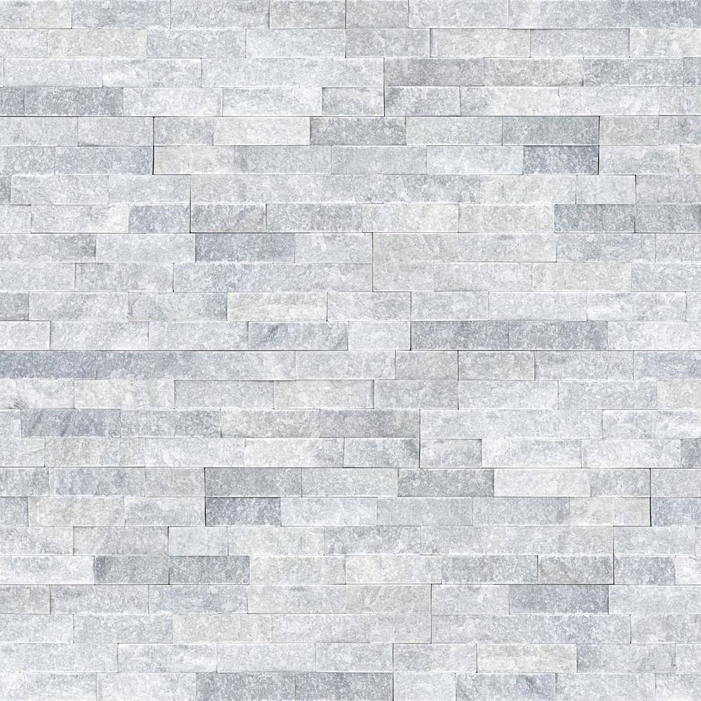 Cosmic Gray Ledger Panel Natural Marble Wall Tile G724557