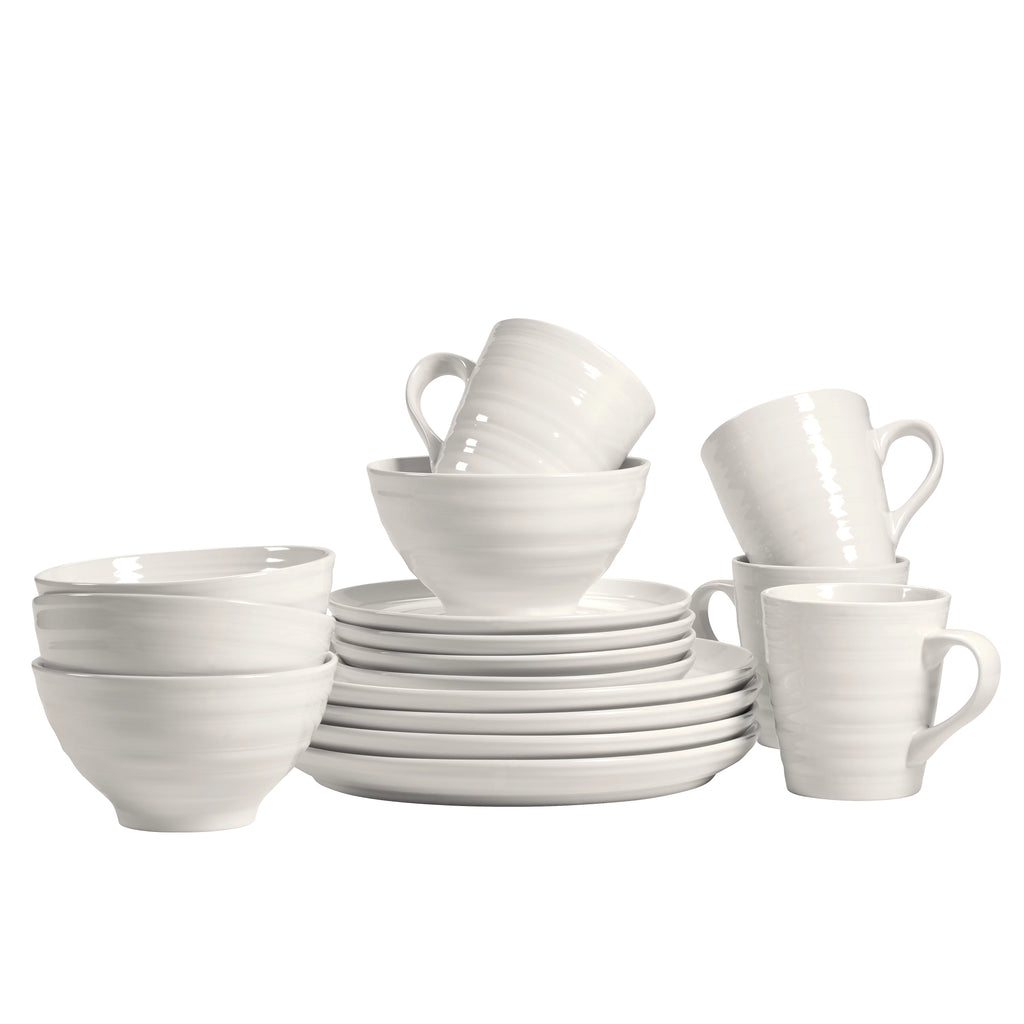 16-Piece White Dinnerware Set H51381