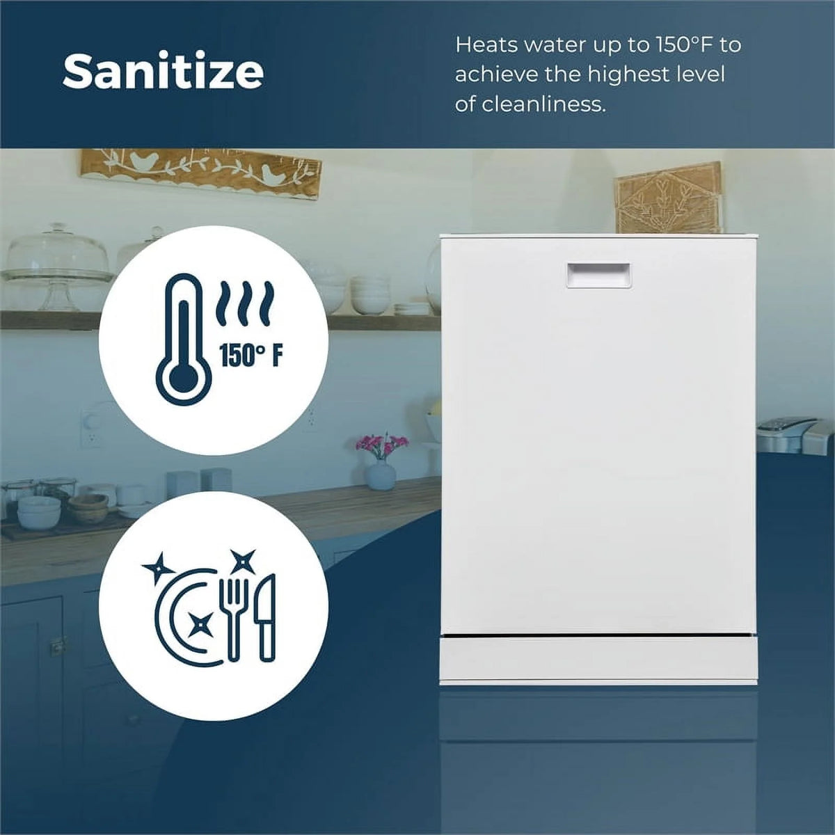 24" Stainless Steel Built-In Dishwasher M820