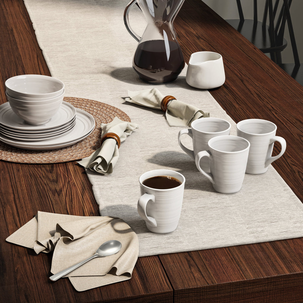 16-Piece White Dinnerware Set H51381