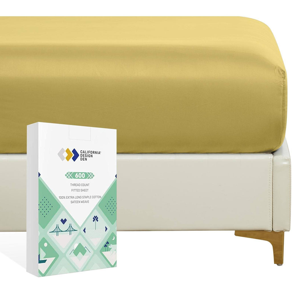 Queen Fitted Sheet, 100% Cotton Sateen M2869